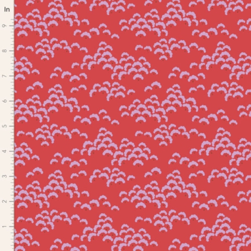 Tilda Patchwork Stoff Baumwolle - Bloomsville Cottonbloom Paprika